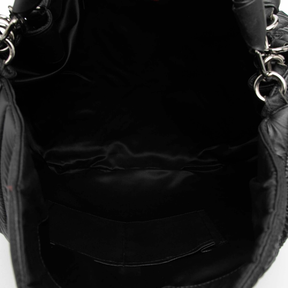Pre-Loved Valentino Leather Braided Stitch Hobo - Picture 4 of 8
